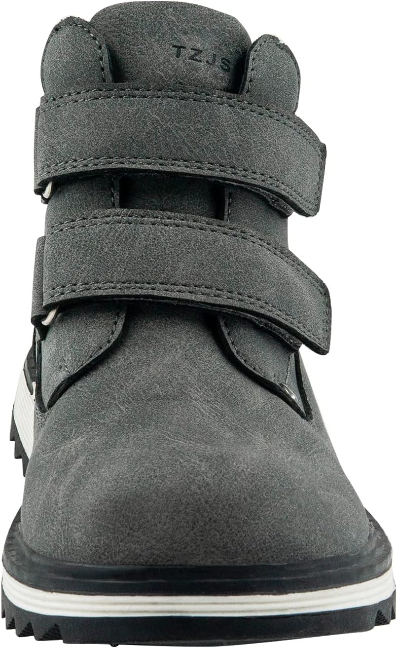 TZJS Unisex Kinder Klassische Stiefel Jungen Mädchen Baby Winterstiefel Mit Klettverschluss Wasserdi