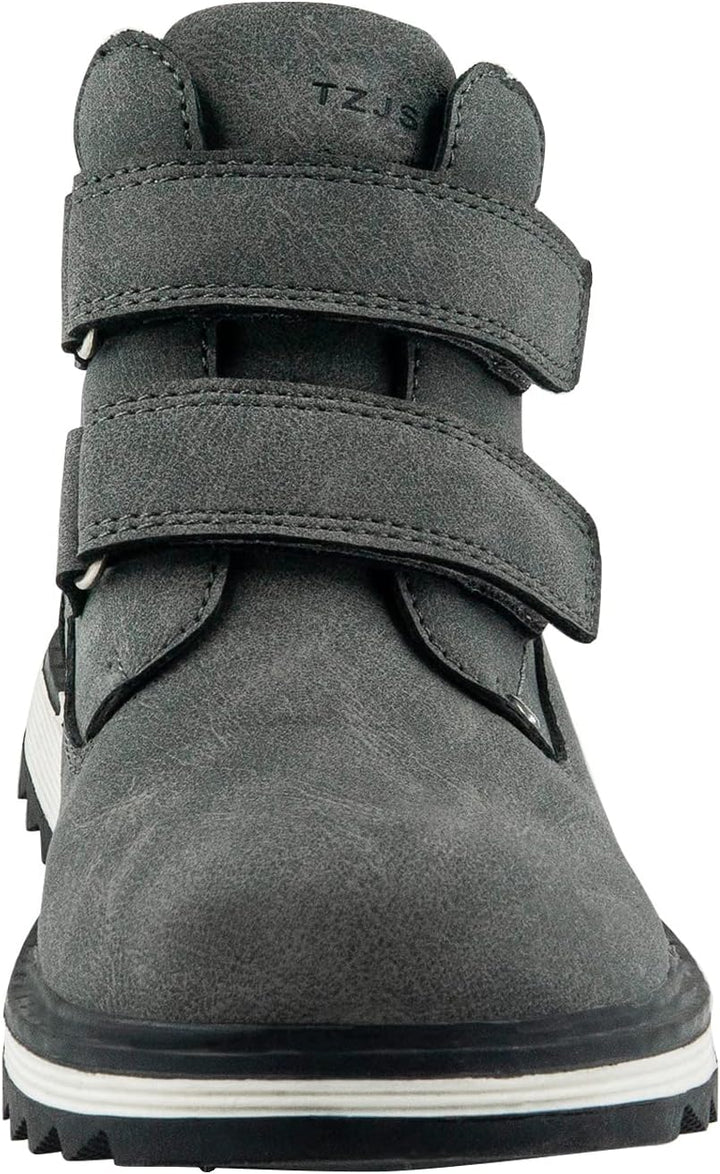 TZJS Unisex Kinder Klassische Stiefel Jungen Mädchen Baby Winterstiefel Mit Klettverschluss Wasserdi