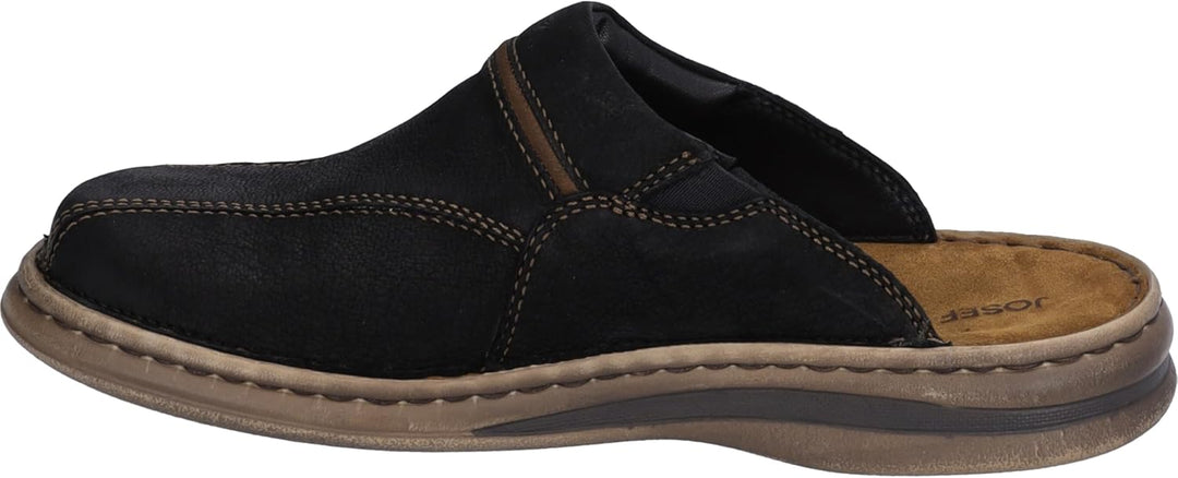 Josef Seibel Klaus Clogs Schwarz, 43 EU Schwarz