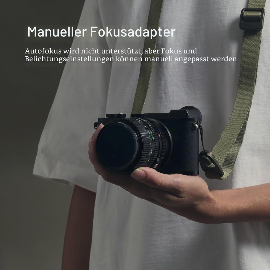 Urth Objektivadapter: Kompatibel mit Contax G Objektiv und Sony E Kameragehäuse, Contax G