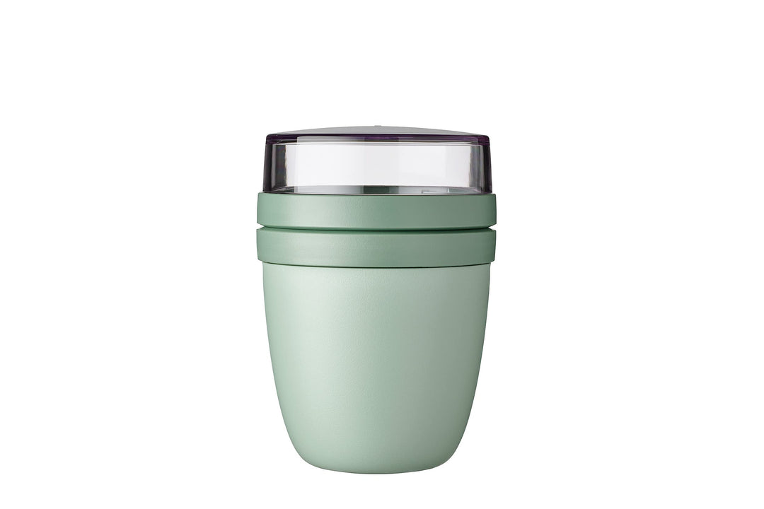 Mepal Müslibecher to go - praktischer Joghurtbecher - Unterteilung für Joghurt &amp; Müsli - Geeignet fü