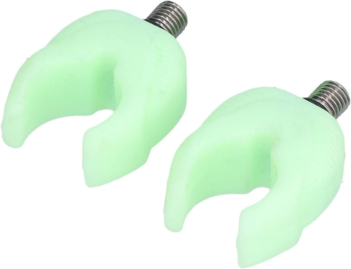 Alomejor 4 Stücke Karpfen Angelrutenauflage Silica Gel Rod Butt Rest Grips Rutenauflagen Angelrutenh