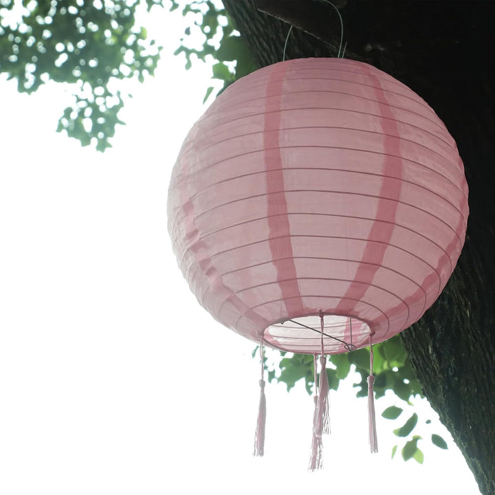 Solar Lampions Aussen Wetterfest，Himmel 3 Stücke Solar LED Laterne Wasserdicht Nylon Hängende Garten