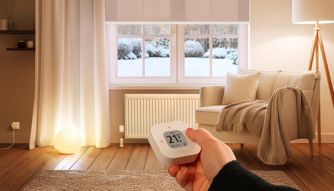 Eve Thermo (Matter, 5. Gen.) 2er Pack: Smartes Heizkörperthermostat, Heizkosten sparen, funktioniert