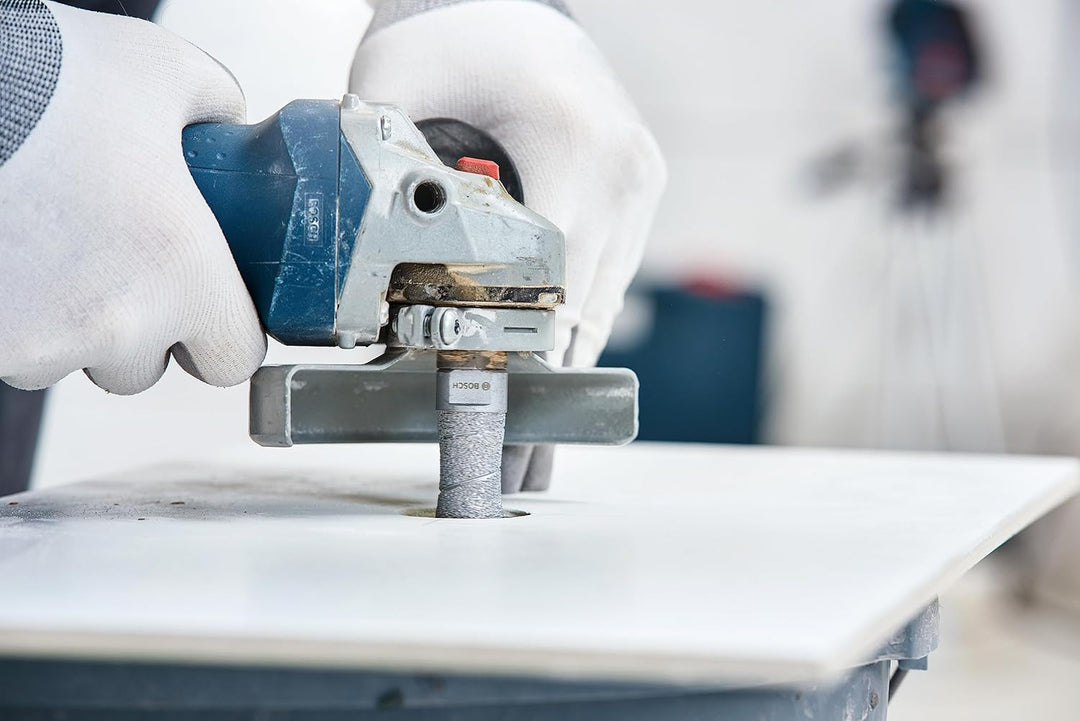 Bosch 1x Diamanttrockenbohrer Dry Speed Best for Ceramic (für Trockenbohren von Hartkeramik, Ø 10 x