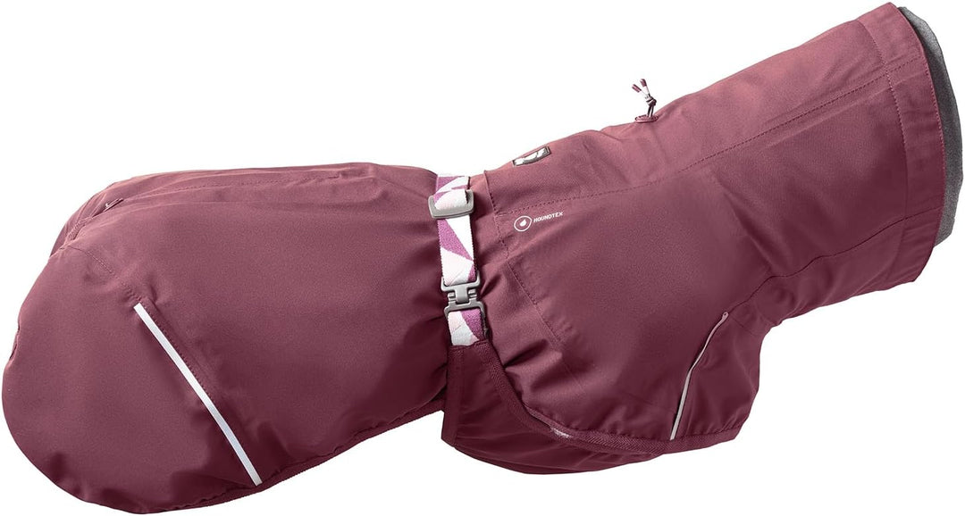 Mudventure Hundemantel ECO Regenjacke für Hunde (Eggplant, 40) 40 Eggplant, 40 Eggplant