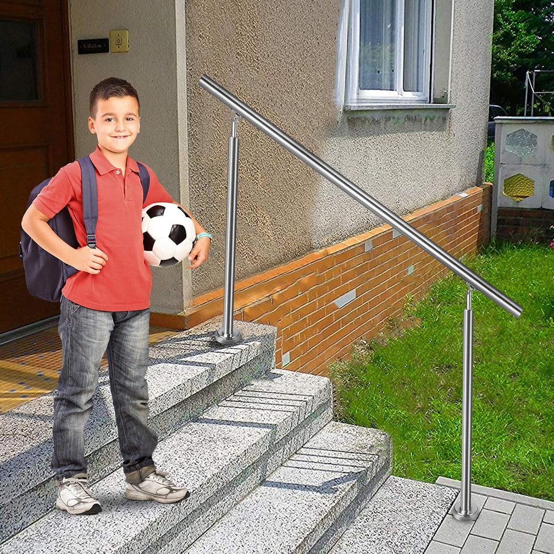 YRHome Geländer Edelstahl Handlauf Treppengeländer für Treppen Brüstung für Innen &amp; Aussen Treppenha