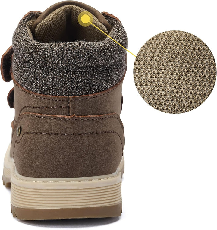 TZJS Unisex Kinder Klassische Stiefel Jungen Mädchen Baby Winterstiefel Mit Klettverschluss Wasserdi