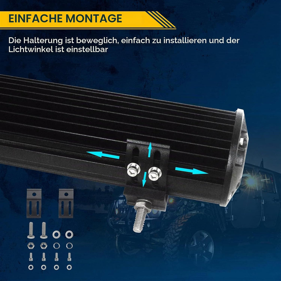 Willpower 2PCS 7 Zoll 18CM 120W Led Arbeitsscheinwerfer Bar Led Scheinwerfer 12V 24V Wasserdicht Flu