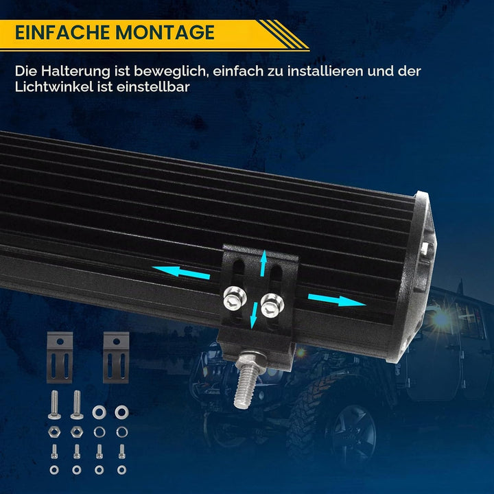 Willpower 2PCS 7 Zoll 18CM 120W Led Arbeitsscheinwerfer Bar Led Scheinwerfer 12V 24V Wasserdicht Flu
