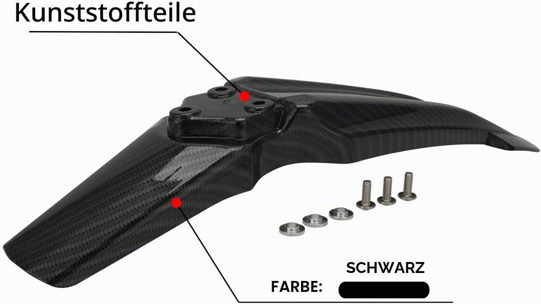 AnXin Sur Ron - Vorderer Kotflügel für Motocross-Motorräder aus ABS-Kunststoff, Kompatibel mit X/S/L