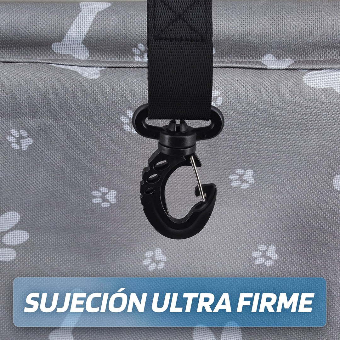 S SUMEX Autositzschutz für Haustiere, Sicherheit für Hunde, Katzen, Feste Struktur, waschbar, Oxford