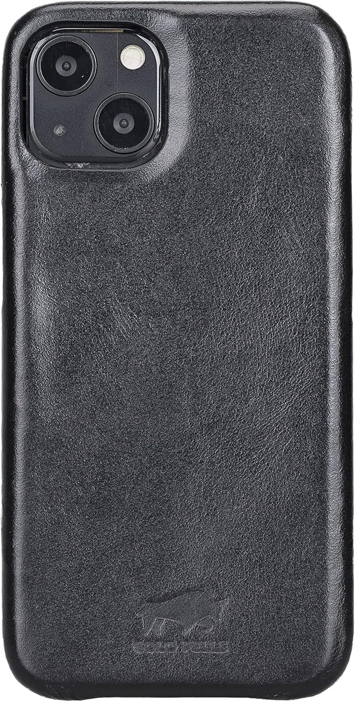 Solo Pelle Lederhülle für das iPhone 13 in 6.1 Zoll Princeton Case Leder Hülle Ledertasche Backcover