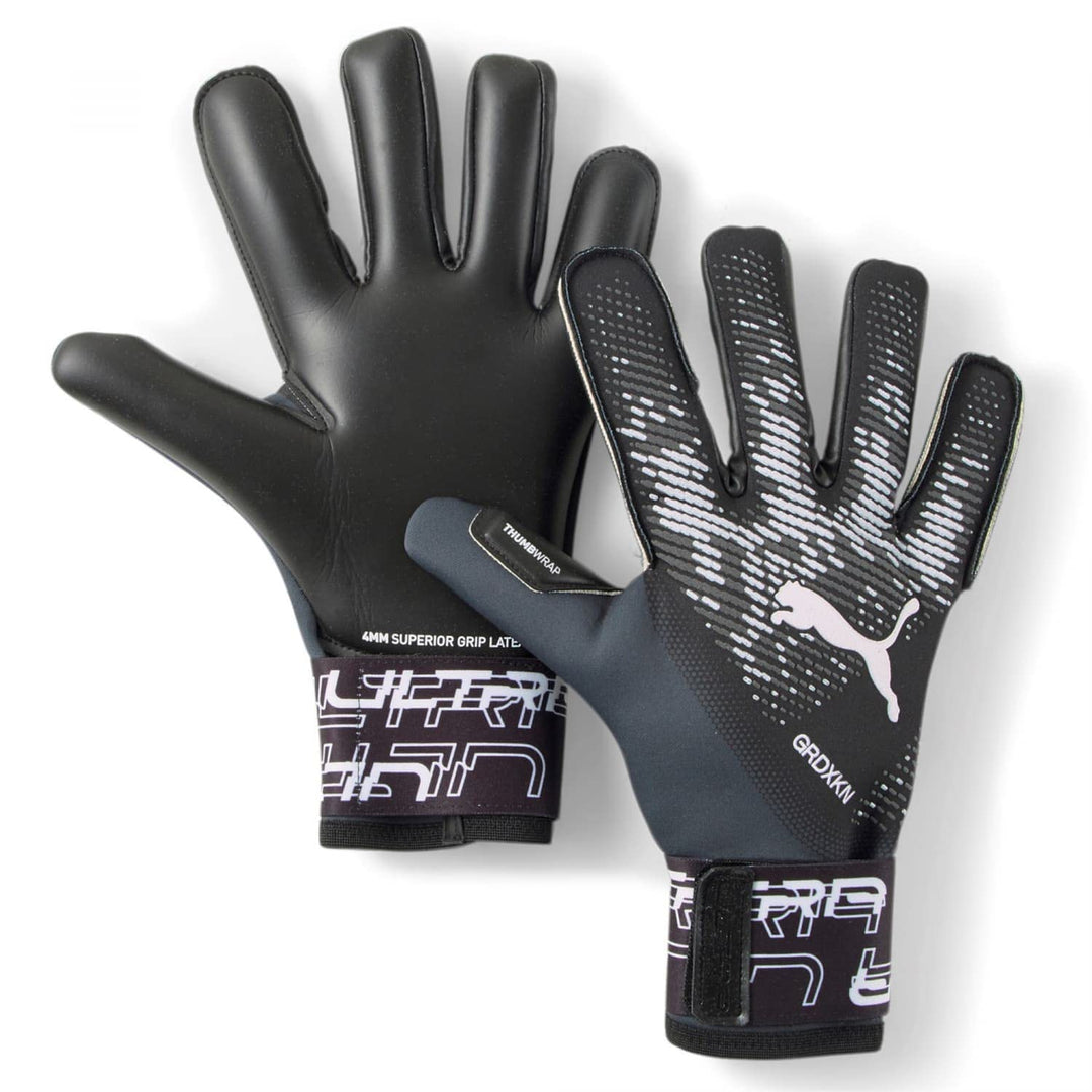 PUMA Ultra Grip 1 Hybrid Torwarthandschuhe, Puma Black-puma Weiss