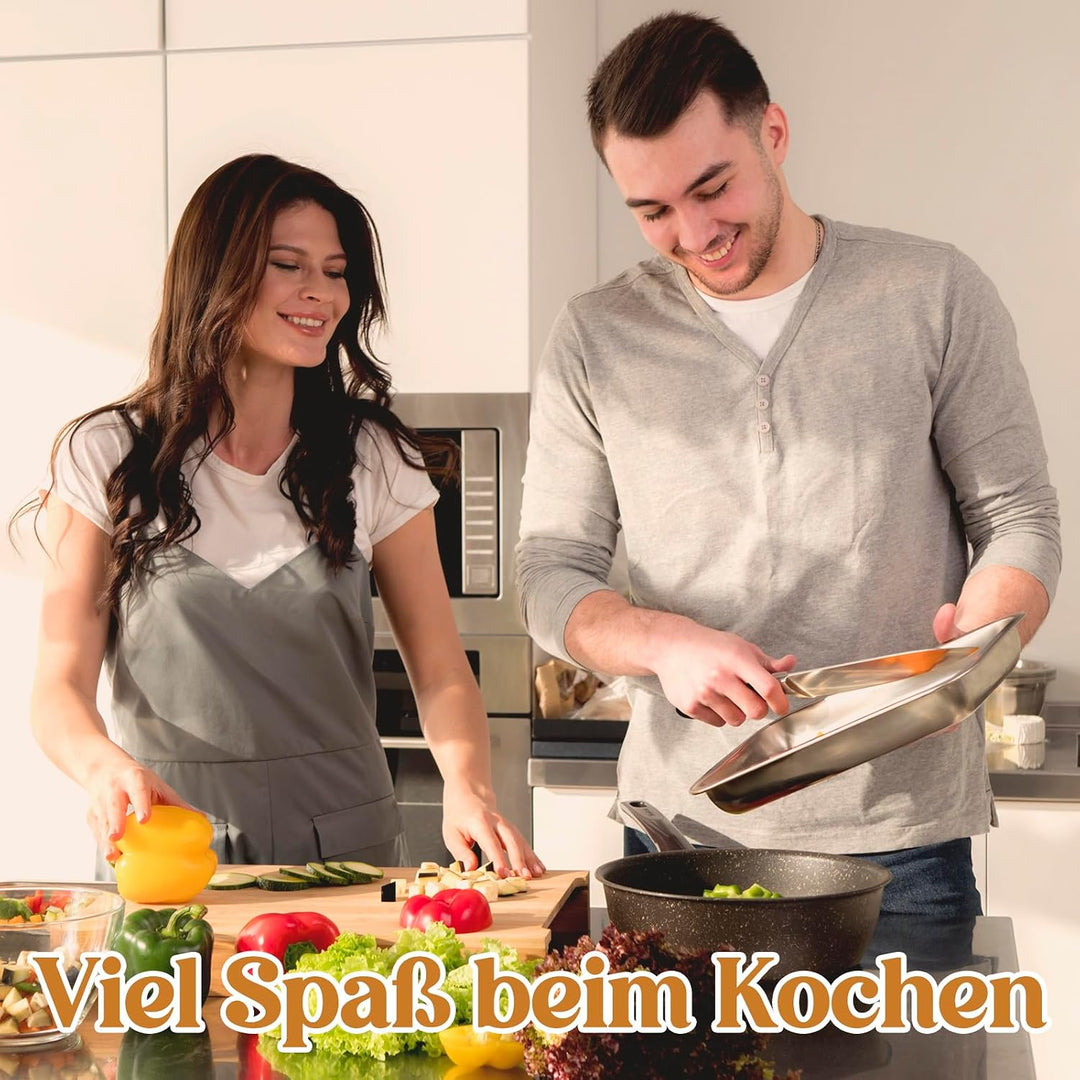 Einzugsgeschenke Haus - Bambus Schneidebrett Geschenk zum Einzug ins Haus, Richtfest Geschenk, Einwe