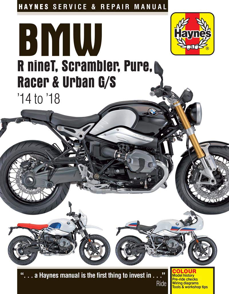BMW R nineT (14 - 18) Haynes Repair Manual: 2014 to 2018 (Haynes Service and Repair Manual)