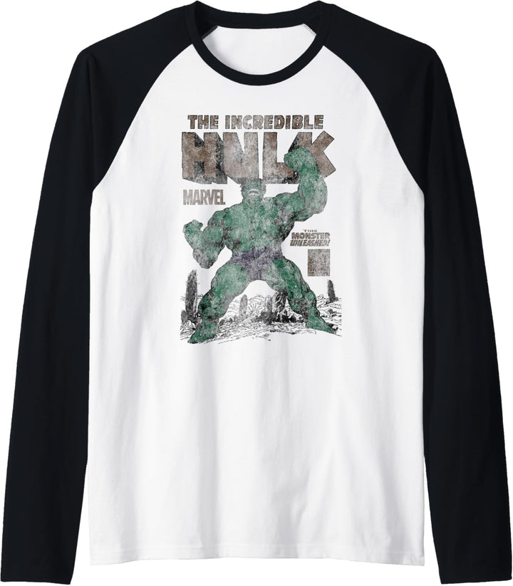 Marvel Hulk The Incredible Hulk Monster Unleashed Raglan