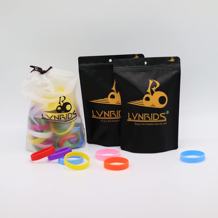 100 Stück Silikon Armbänder, Sport Party Gummi Elastic Armband Grosshandel Bulk-Armband für Kinder E