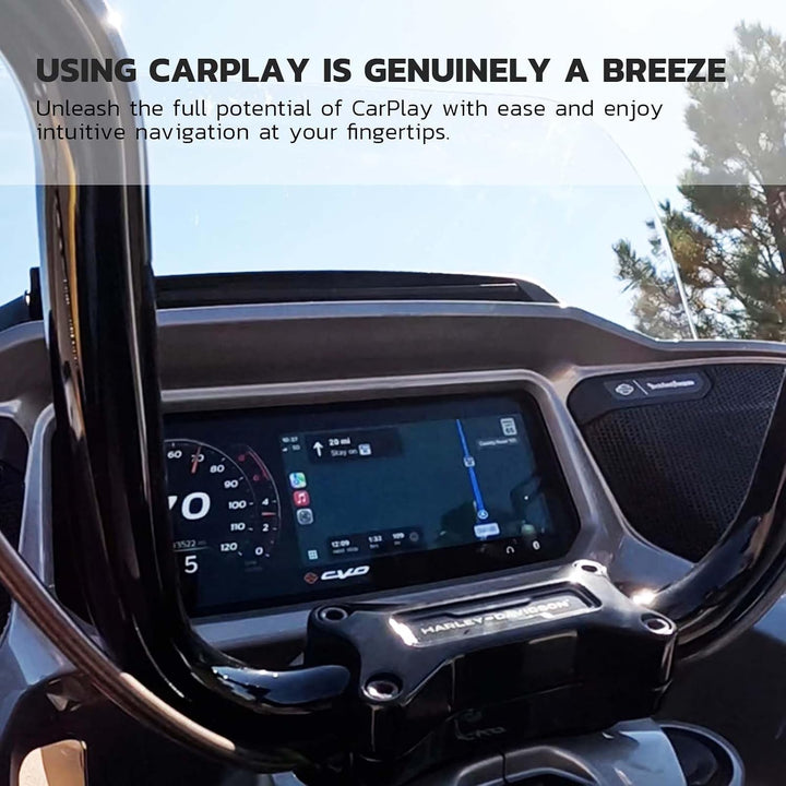 MaedHawk Bypass 2.0 Motorrad CarPlay Bluetooth 5.4 Headset Adapter mit Passthrough-USB-C-Ladeanschlu