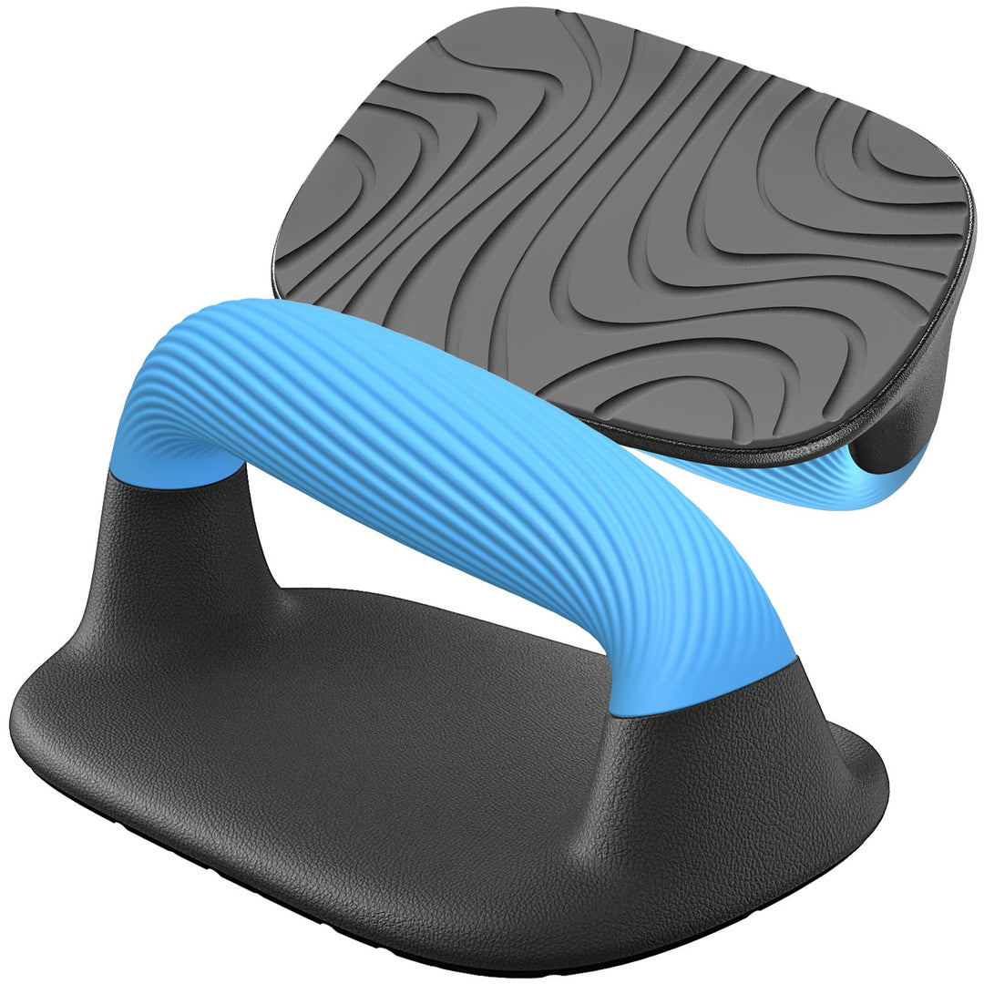 Kipika Liegestützgriffe, Push-up handles, Push-up bars aus Weichem Kunststoff, Anti-Rutsch-Polster a