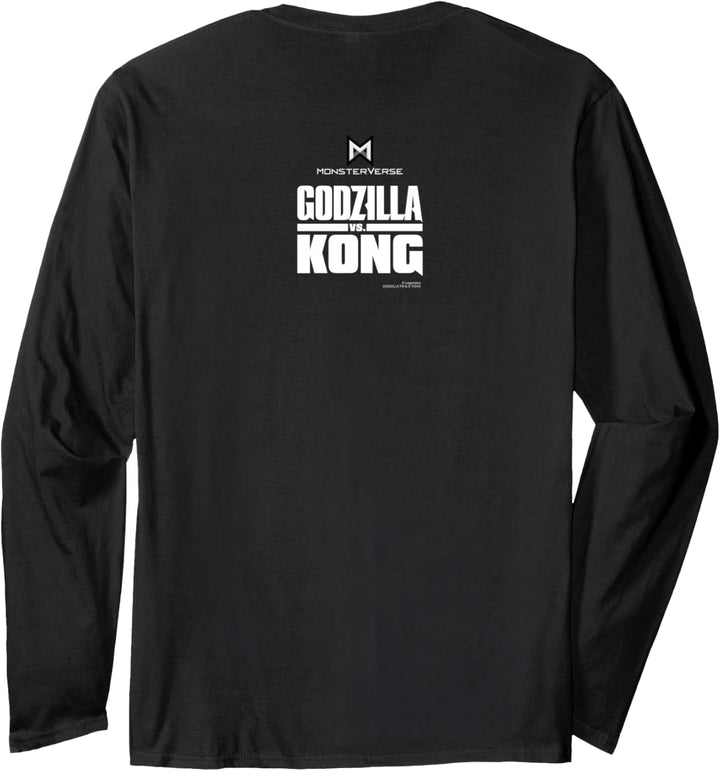 Godzilla vs Kong - Godzilla Will Come For Him Langarmshirt