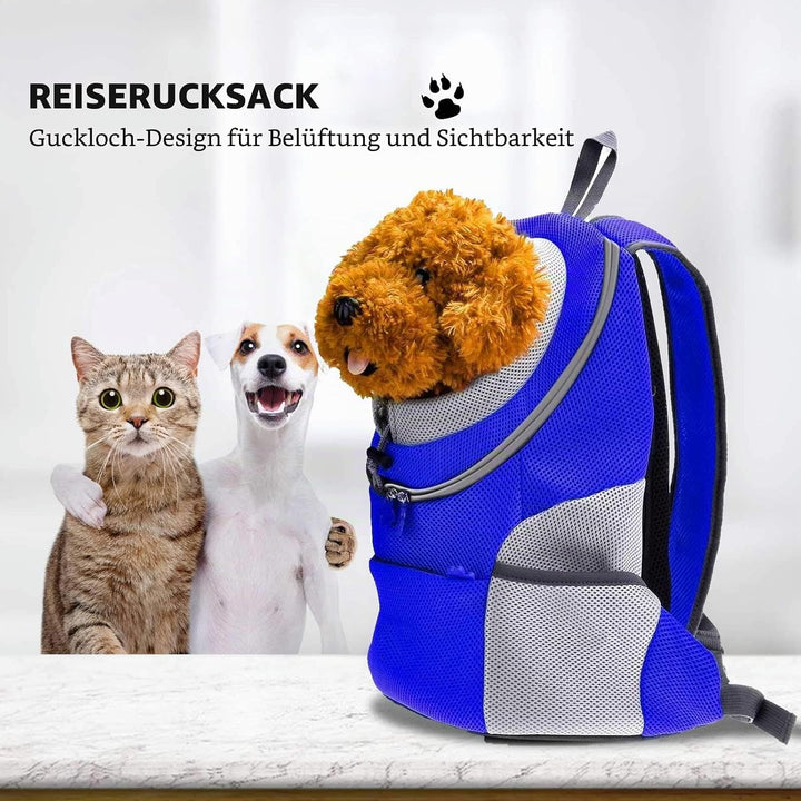 PETCUTE Rucksack für Haustier haustiertragetasche Rucksack Haustier Tasche für Hunde Airline Genehmi