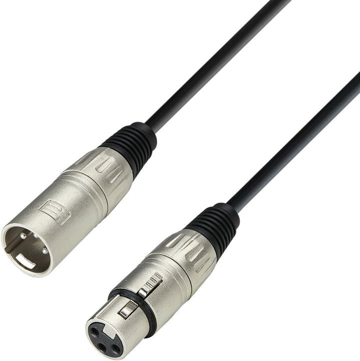 Adam Hall Cables 3 STAR MMF 1000 Mikrofonkabel XLR Female auf XLR Male | 10 m &amp; Cables 3 STAR DMF 06