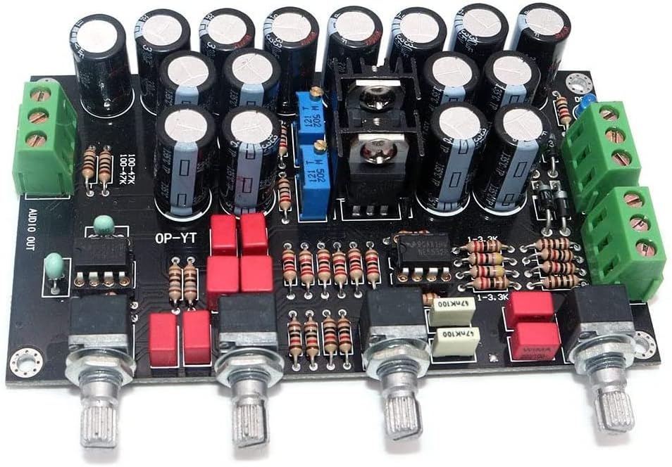 HiFi-Verstärker Audio OPA2604+AD827 OPAMP 5532 LM337 LM317 Vorverstärker Vorverstärker Lautstärke To