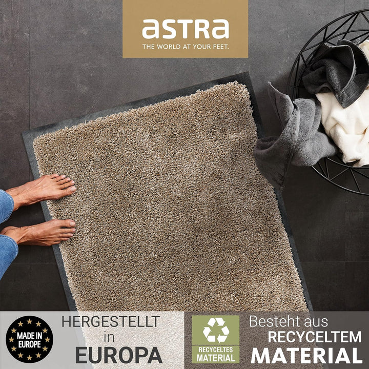 Astra Fussmatte innen rutschfest - Schmutzfangmatte super weich - Läufer Flur waschbar per Hand - Tü