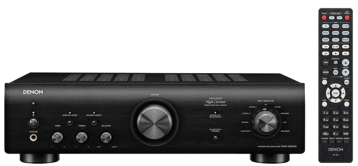 Denon PMA600NE HiFi-Verstärker, Endstufe mit Bluetooth, Phono-Equalizer, 1x Koaxial- &amp; 2x Optischer