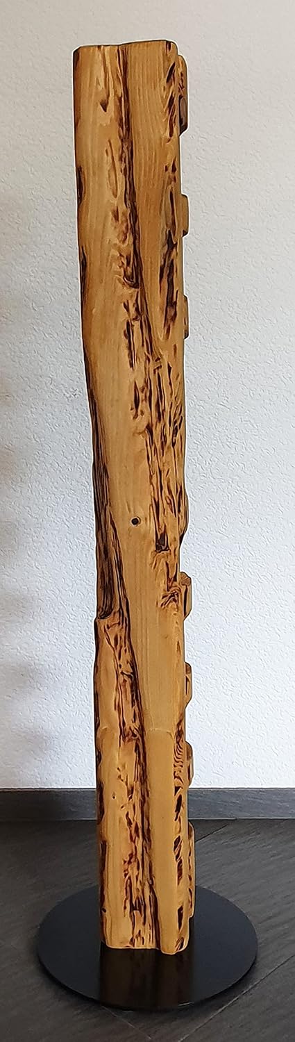 Wood &amp; Wishes – Rustikaler Weinständer, Weinregal, Weinhalter aus massivem Holz; gefertigt in Handar