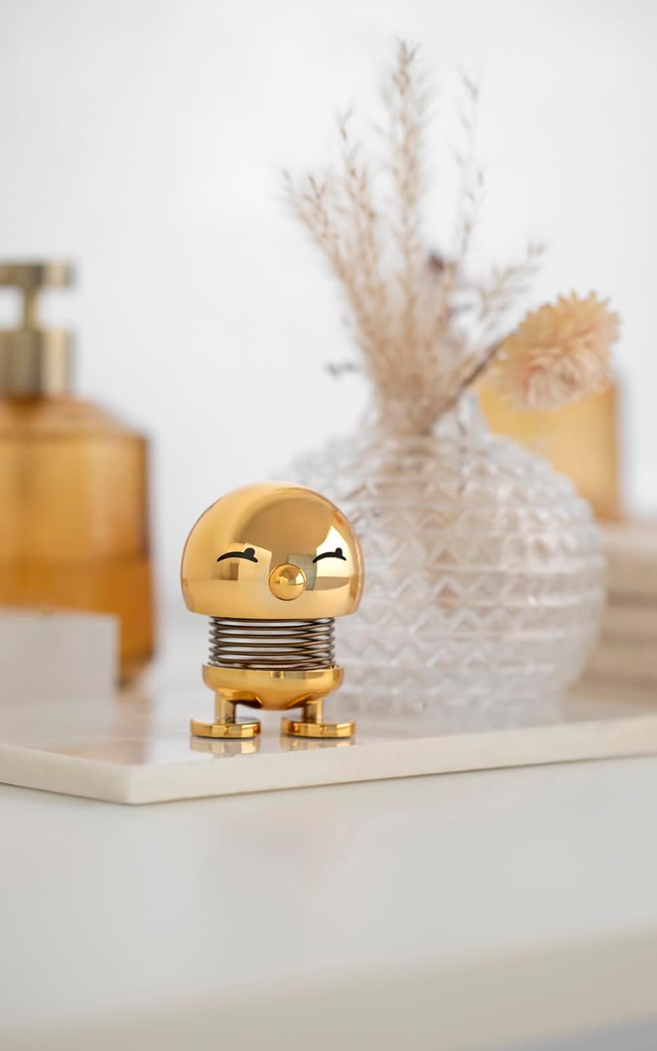 Hoptimist Bimble Wackelfigur &amp; Glücksbringer, Skandinavische Deko Figuren für Wohnzimmer, Schreibtis