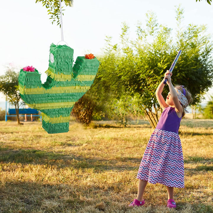 Relaxdays 10031479 Pinata Kaktus, zum Aufhängen, Kinder, Jungen &amp; Mädchen, Geburtstag, zum Befüllen,