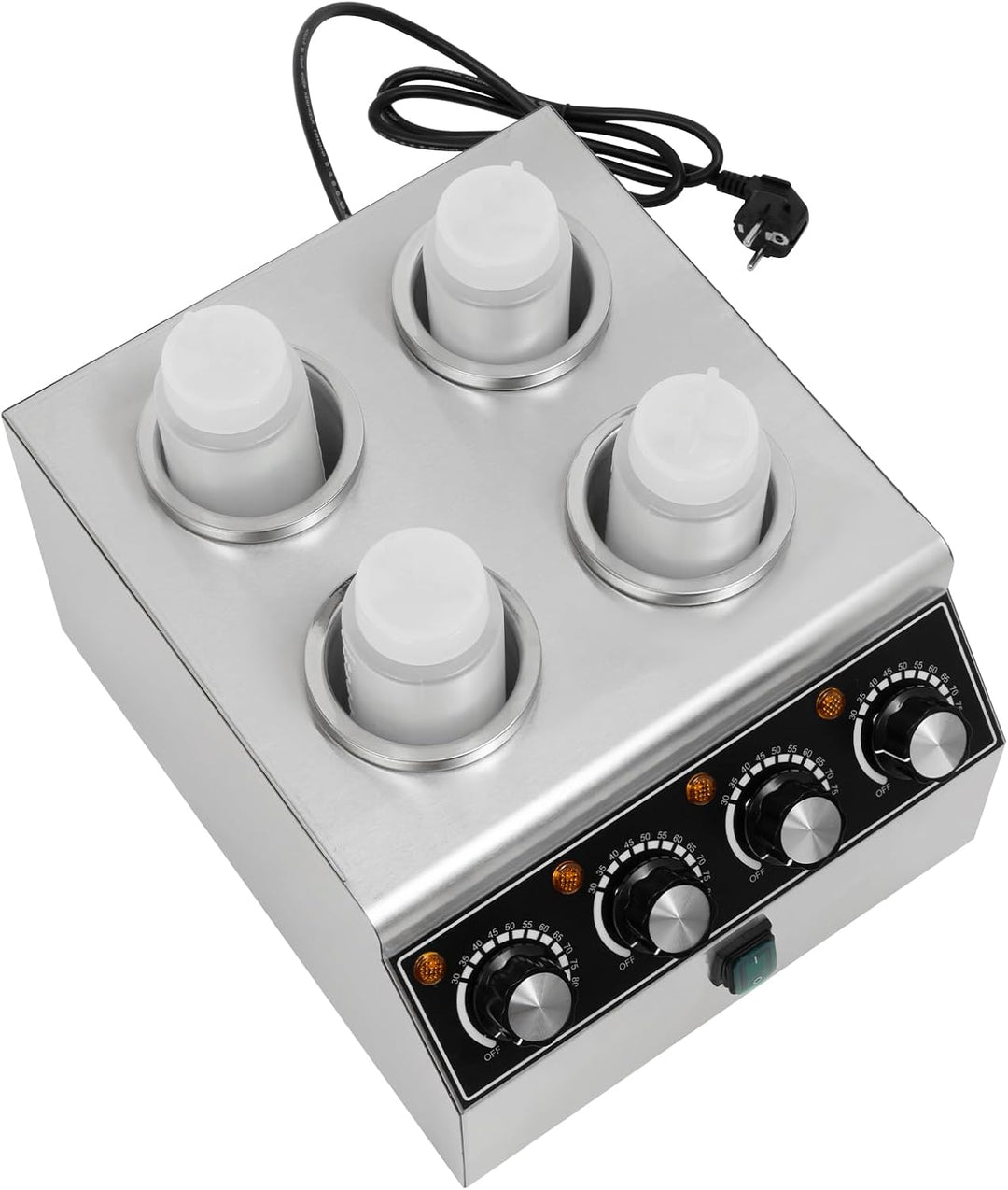 Sossenwärmer,Sossenwärmemaschine aus Edelstahl,Sossenwärmemaschine mit Druckflasche,Temperatur Einst