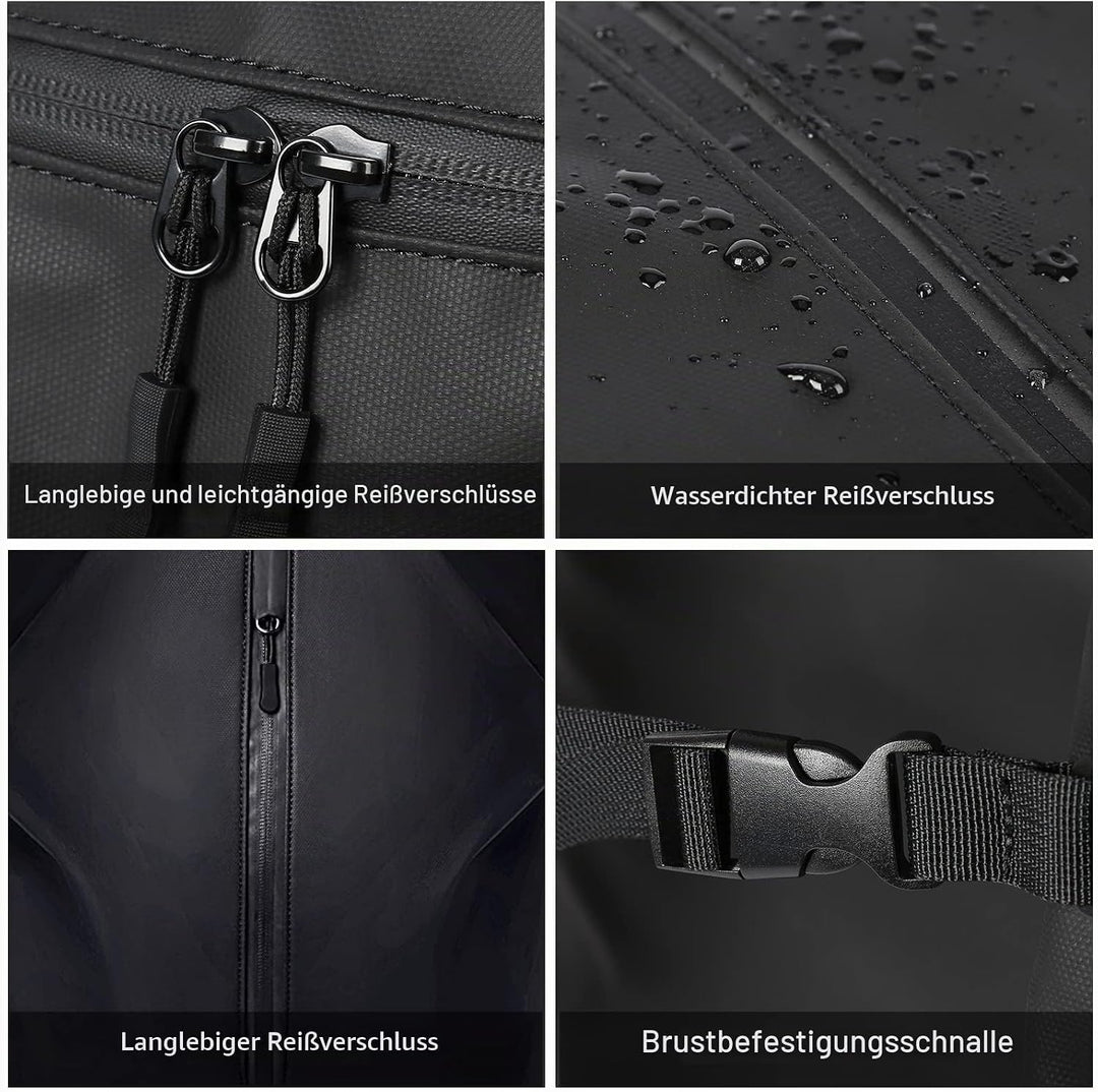 Motorradrucksäcke für Herren, wasserdichter Helmrucksack, Motorradzubehör, Laptoptaschen, Reiserucks