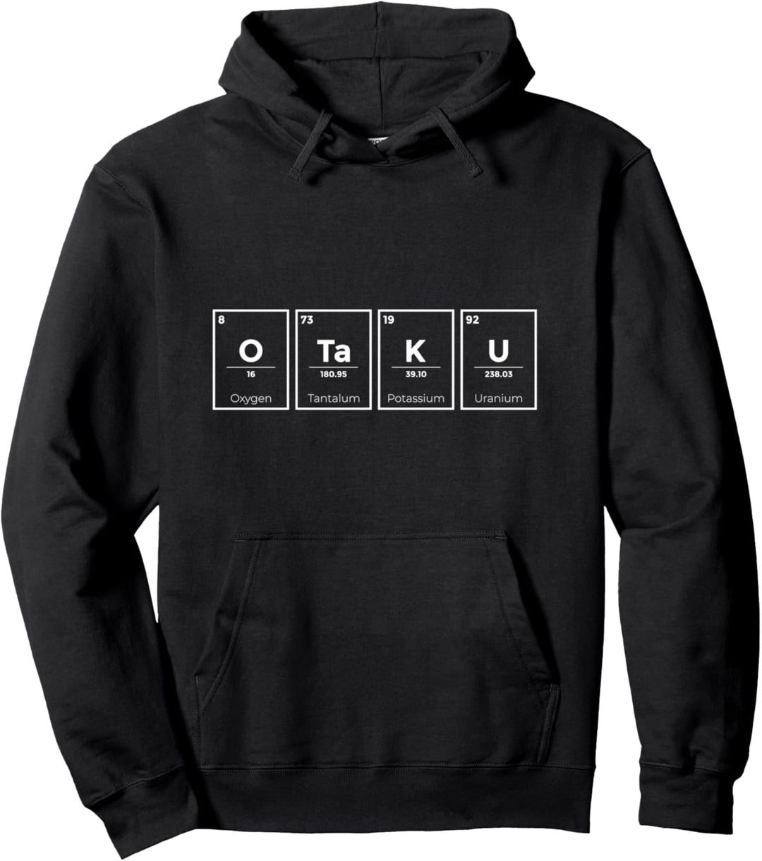 Otaku, Periodic Table Of Elements Otaku Pullover Hoodie