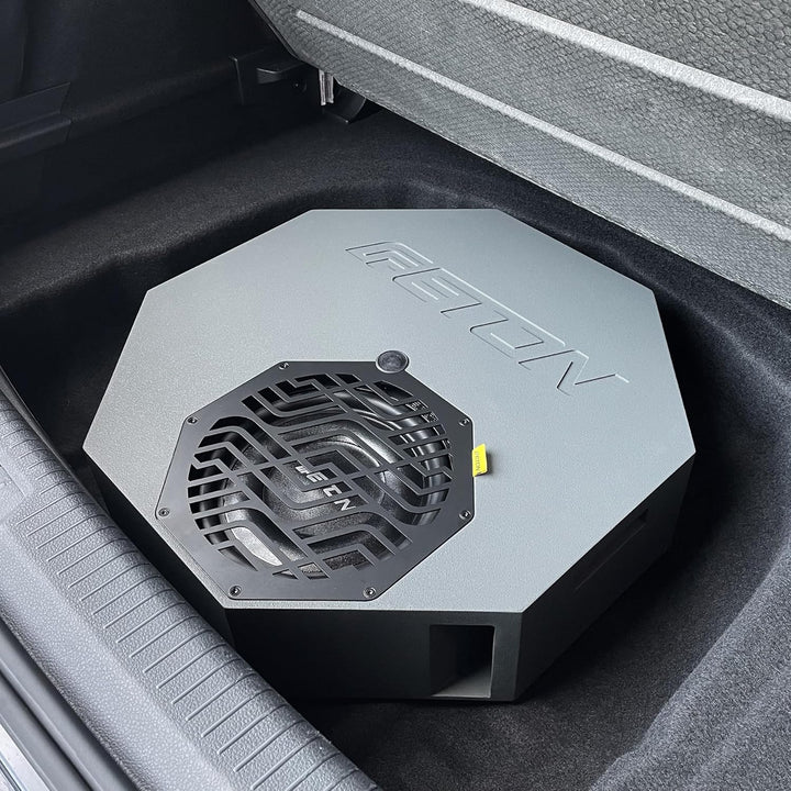 ETON Res 10 AR – Flacher Aktiv-Subwoofer für Reserverad-Mulde, aktive Bassreflex Bassbox mit potente
