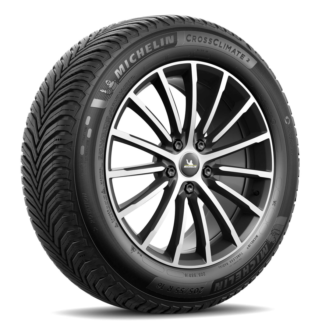 MICHELIN GANZJAHRESREIFEN 205 55 R19 97V MICHELIN CROSSCLIMATE 2 TL M+S 3PMSF EL S1 205/55R19 97 V,