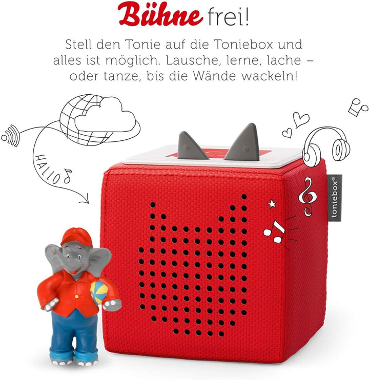 tonies Hörfiguren für Toniebox, Benjamin Blümchen – Der Zoo-Kindergarten, Hörspiel für Kinder ab 3 J