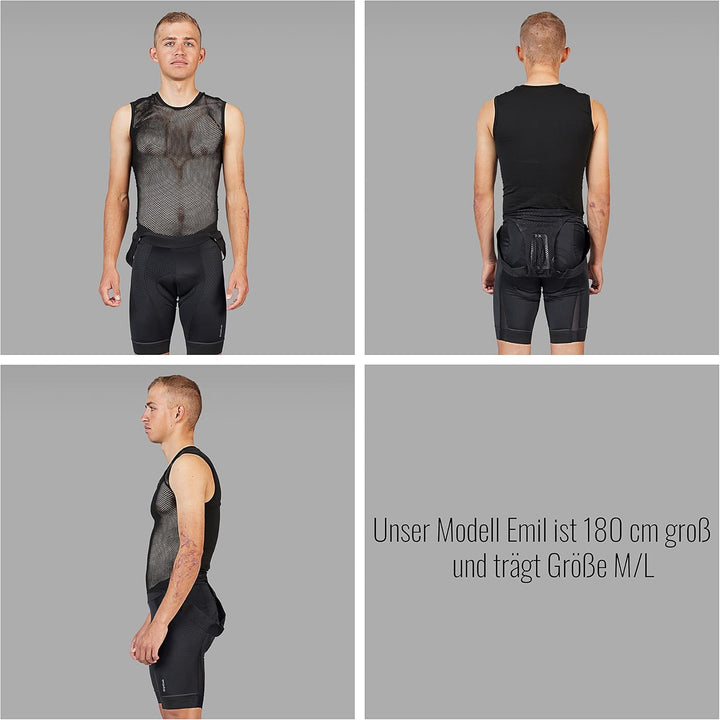 GripGrab 3 Jahreszeiten Ärmelloses Radsport Funktionsunterhemd Sleeveless Frühling Sommer Herbst Mes
