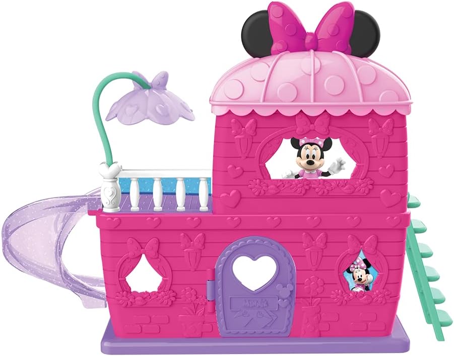 MICKEY&amp;MINNIE, La Maison de Minnie, 13 Teile, Figuren und Zubehör, Spielzeug für Kinder ab 3 Jahren,