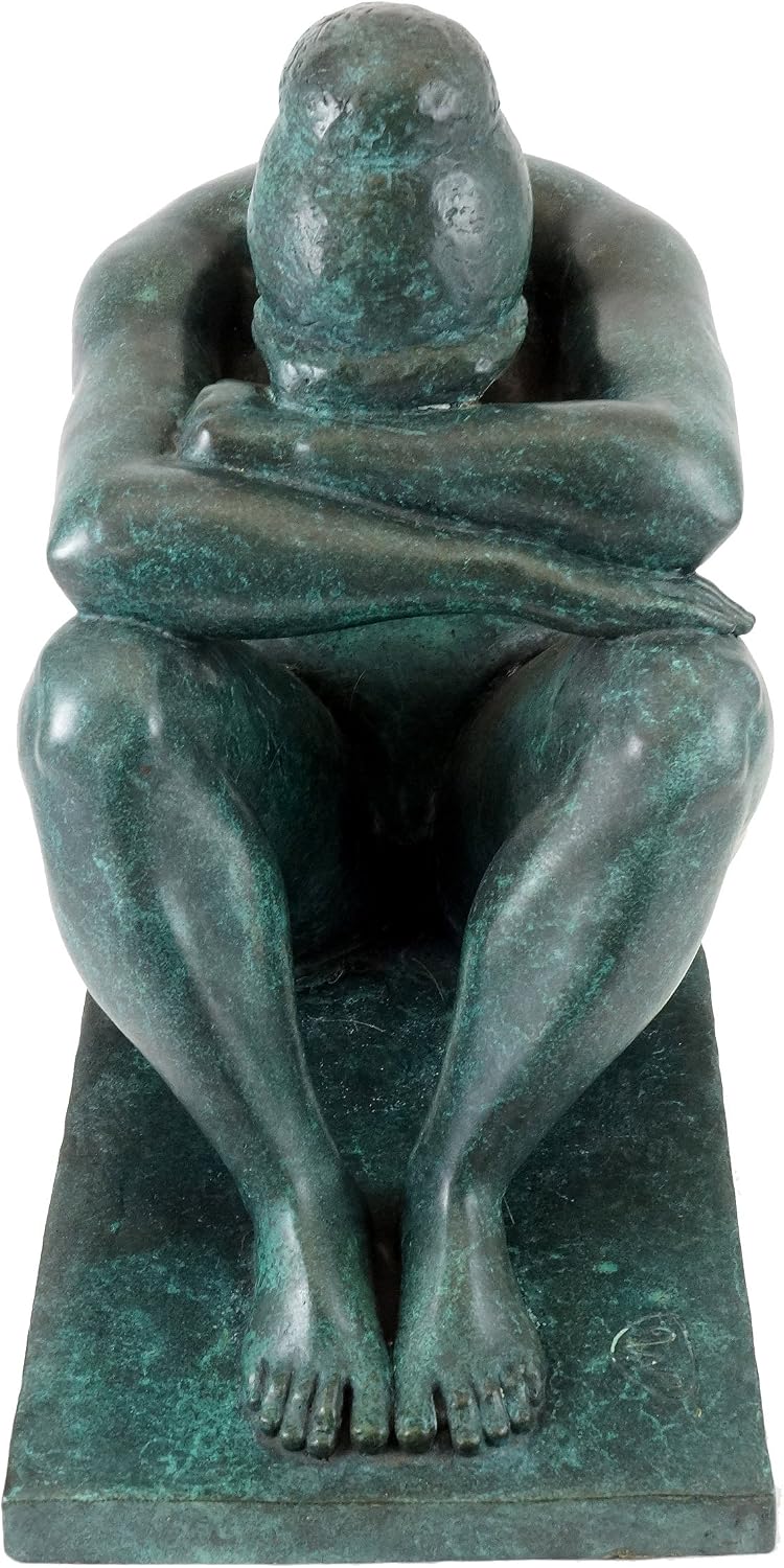 Kunst &amp; Ambiente - Bronzeskulptur - La Nuit Skulptur - 1902-1909 - Aristide Maillol - signiert - Akt
