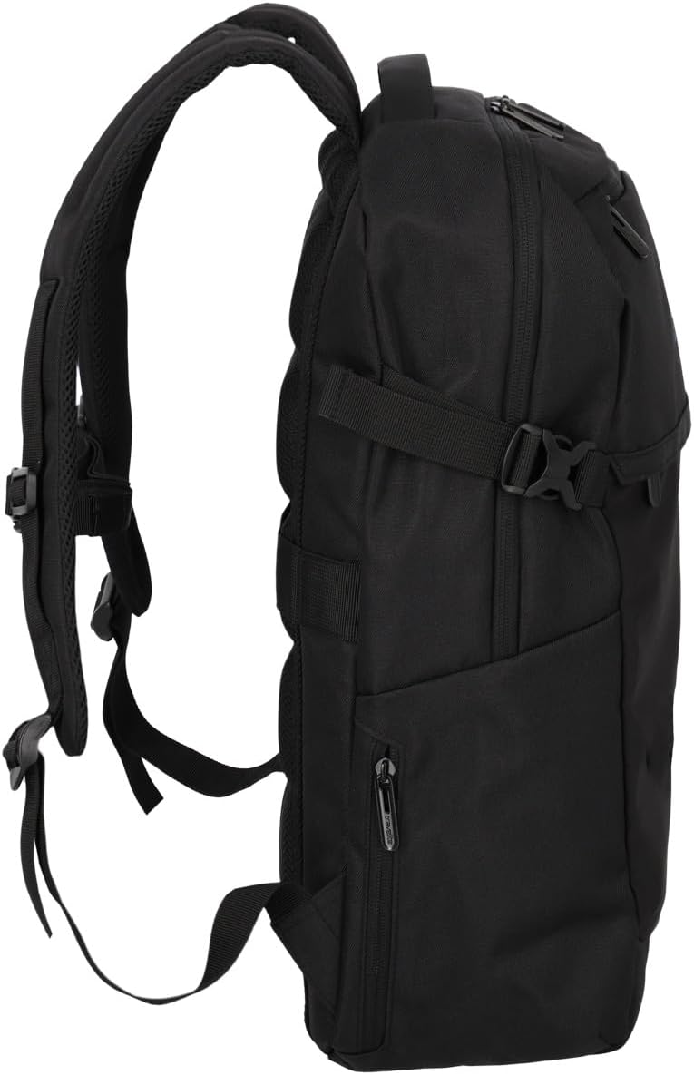Travelite Handgepäck Rucksack, Laptop Rucksack 15,6 Zoll, PATHWAY Allround, Tagesrucksack aus recyce