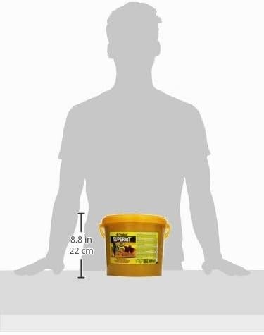 Tropical Supervit Premium Hauptfutter (Flockenfutter) für alle Zierfische, 1er Pack (1 x 5 l) Meeres