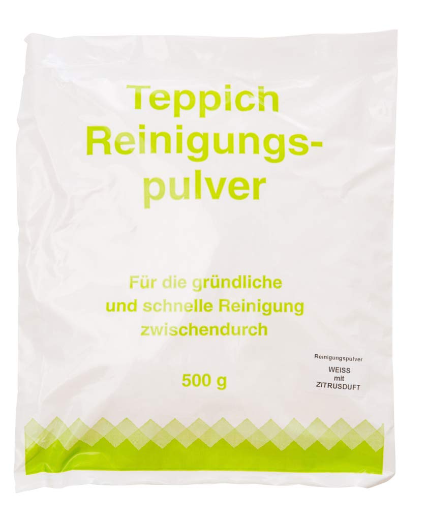 Vorratspackung 5x Teppichreinigungspulver geeignet für Vorwerk Teppichreiniger mit Zitrusduft 2500 G