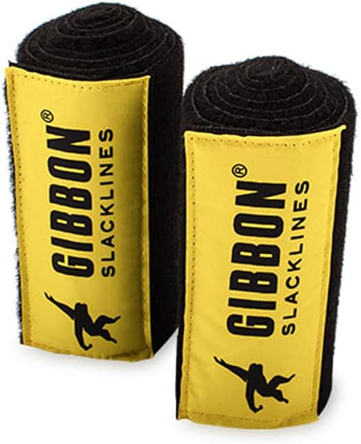 Gibbon 18222 Slackline Flowline Tree Wear Set, 25 m (85,6 Fuss), Kernbalance, Training, Camping, dra