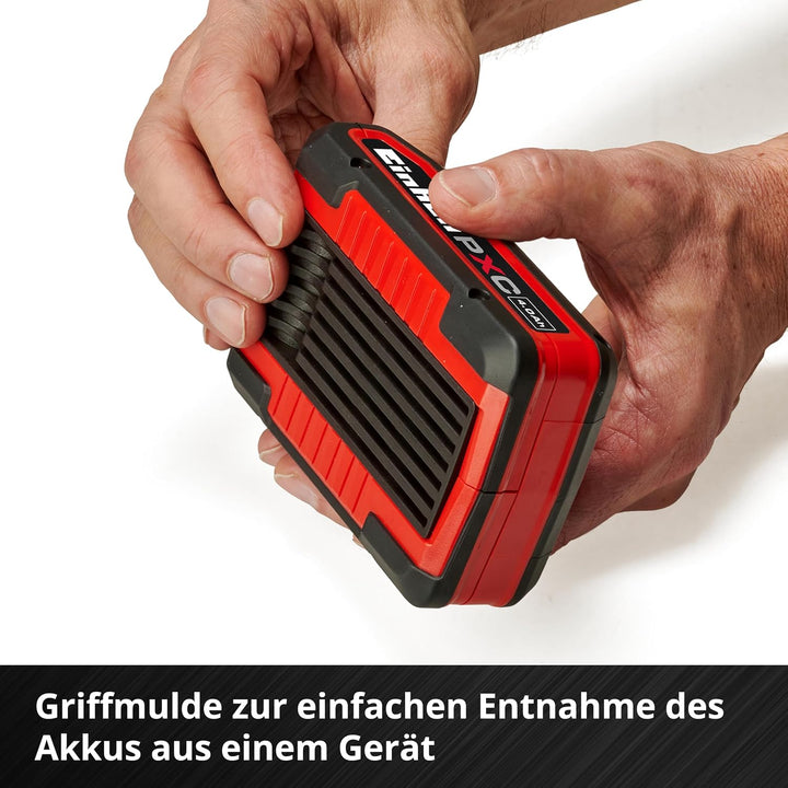 Original Einhell 18V 4,0 Ah Power X-Change PLUS (18V Akku, universell verwendbar für alle PXC-Geräte