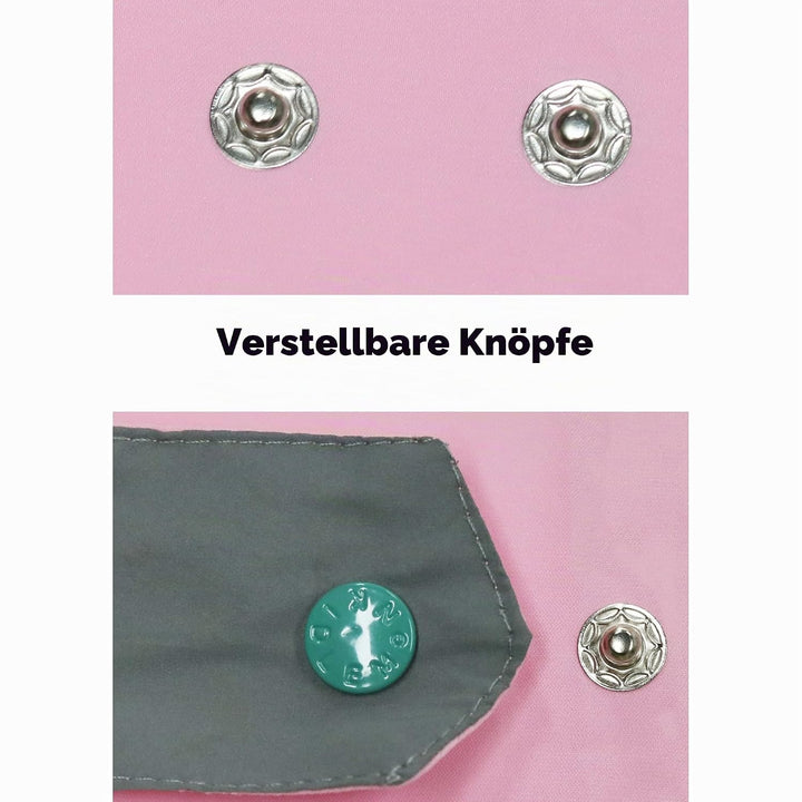 Fewlby Regenanzug Kinder, Regenjacke Einteilig Regenmantel mit Kapuze Regenponcho Jungen Mädchen Was