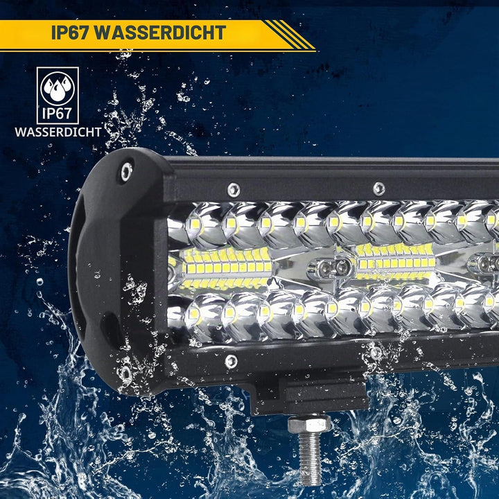 Willpower 2PCS 7 Zoll 18CM 120W Led Arbeitsscheinwerfer Bar Led Scheinwerfer 12V 24V Wasserdicht Flu