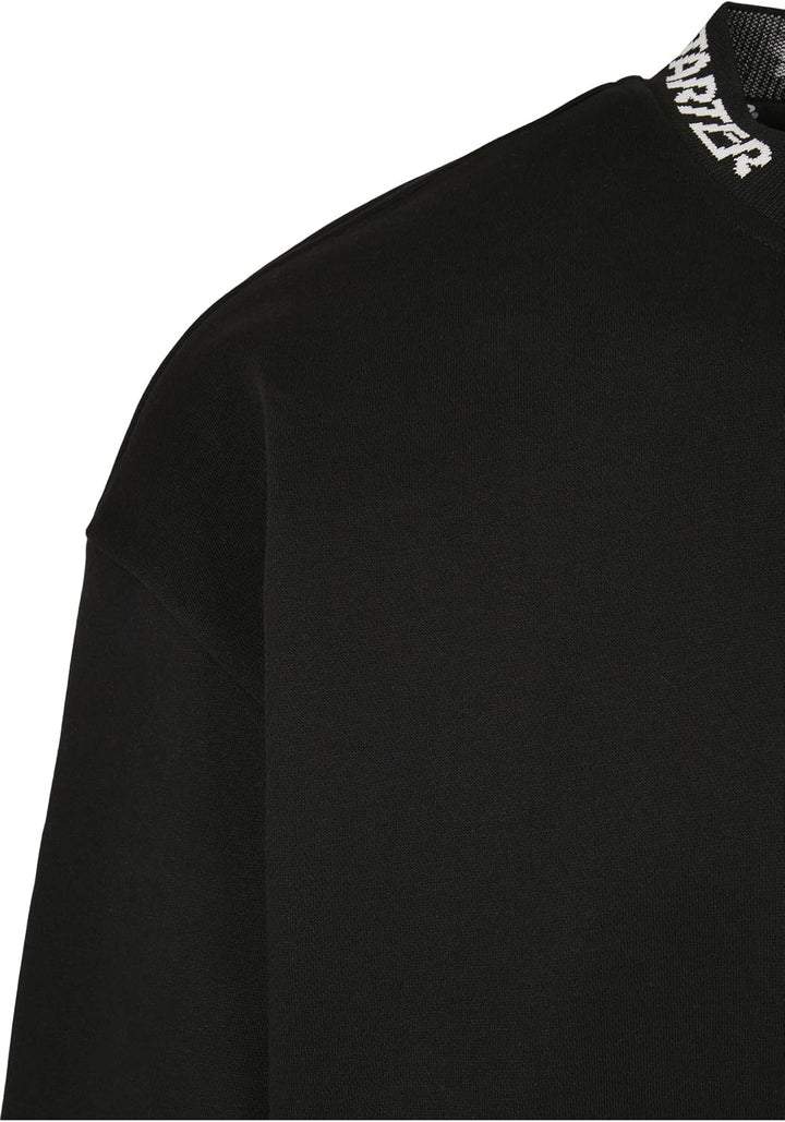STARTER BLACK LABEL Herren Starter Jaquard Rib Crewneck XL Schwarz, XL Schwarz